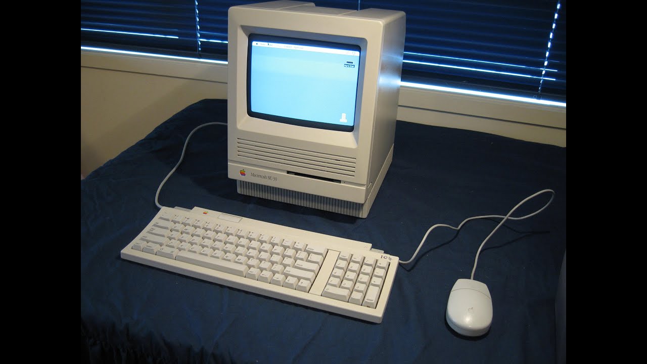 The Macintosh SE/30 (and the Macintosh Classic II) (as seen in