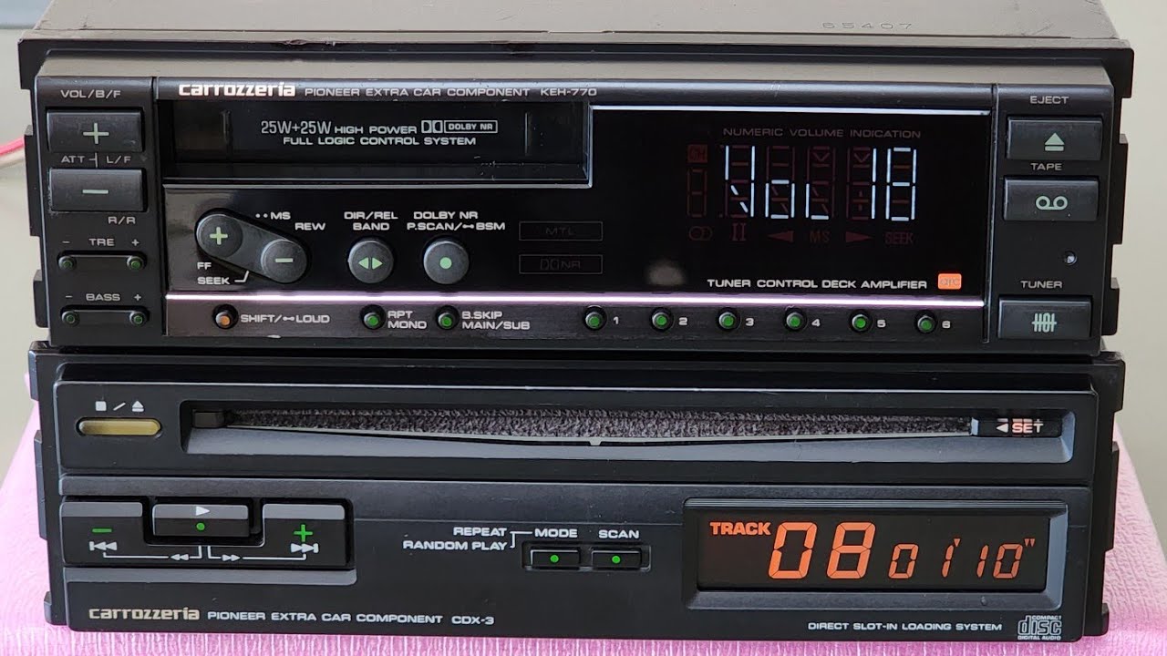 CARROZZERİA KEH-770 CDX-3 RESİTAL NOSTALJİ VİNTAGE ESKİ SERİ MADE