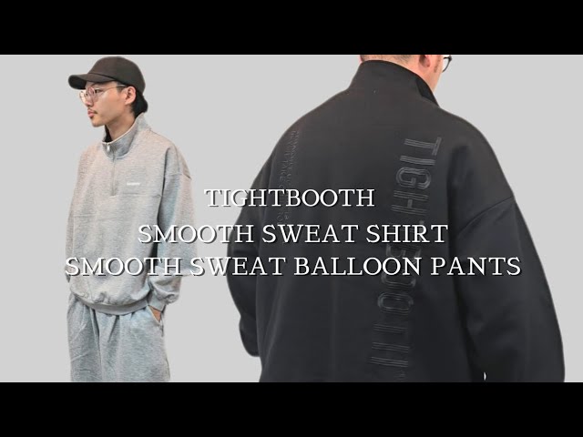 TIGHTBOOTH / タイトブース 】スムース素材を使用した品のある