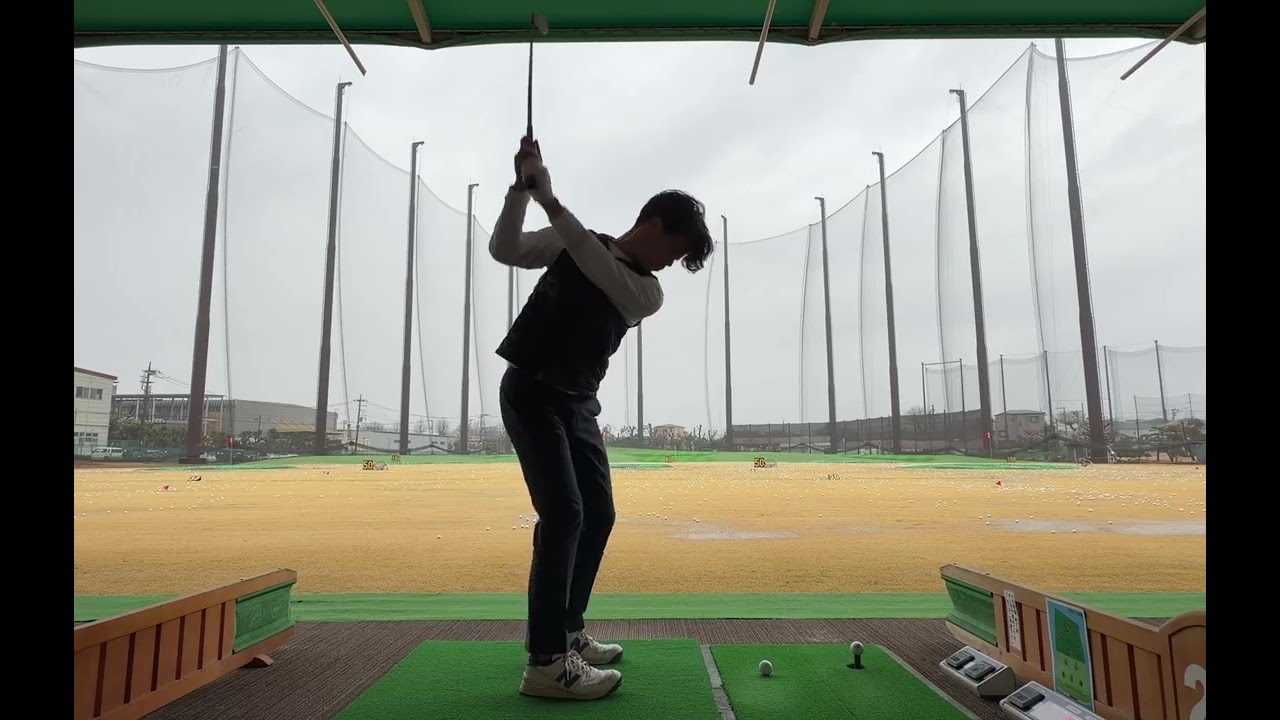 DAY220 100切りできないおじさんのリアルな練習風景！本日はラウンド