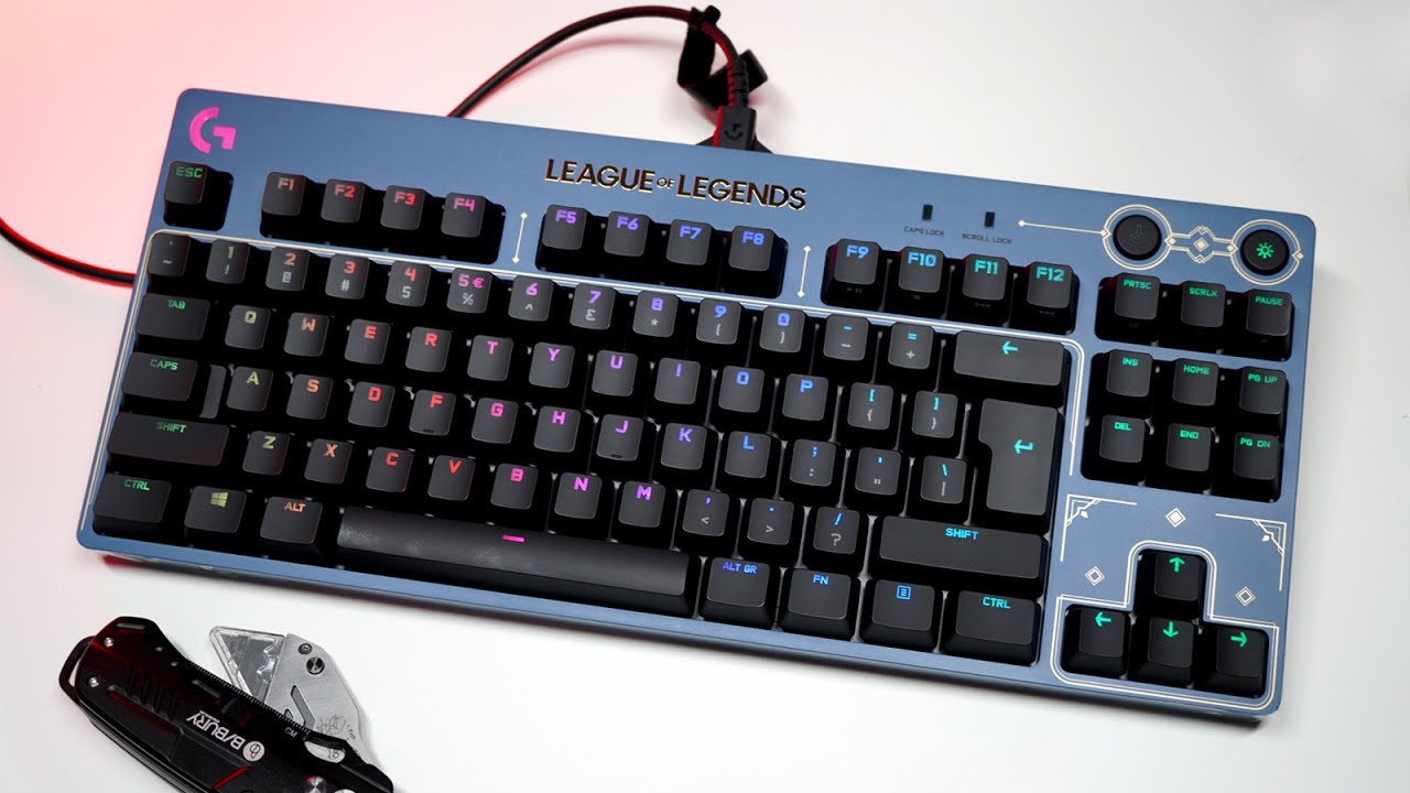 Unboxing Logitech G PRO League Of Legends Edition TKL Mechanical