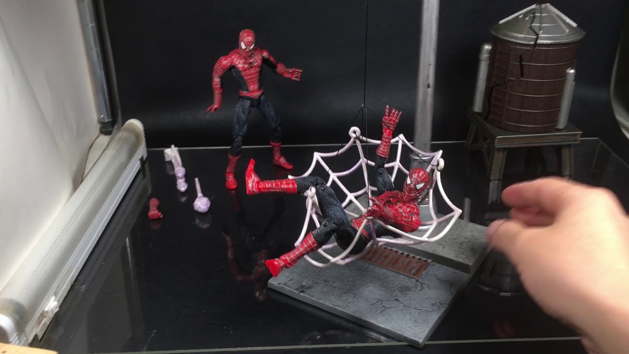 レビュー ToyBiz 映画『スパイダーマン2』6インチフィギュア アソート1