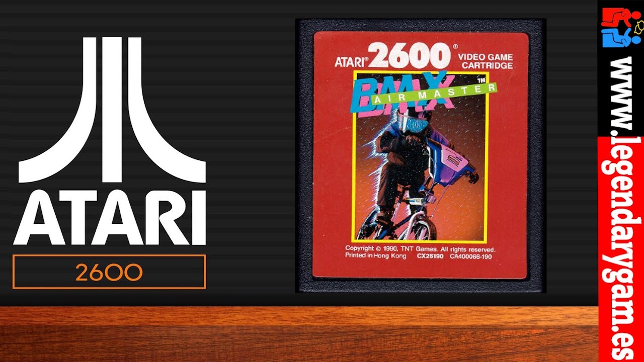 BMX Airmaster - Atari 2600 - (1989) – High-Scoring Tricks on 8-Bit