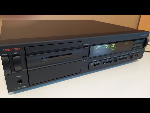 Nakamichi Cassette Deck 2 (1990) - Demo, Test after maintenance
