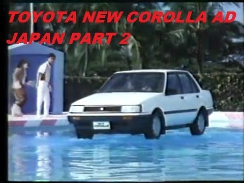 1983 TOYOTA NEW COROLLA AD JAPAN 2 - YouTube