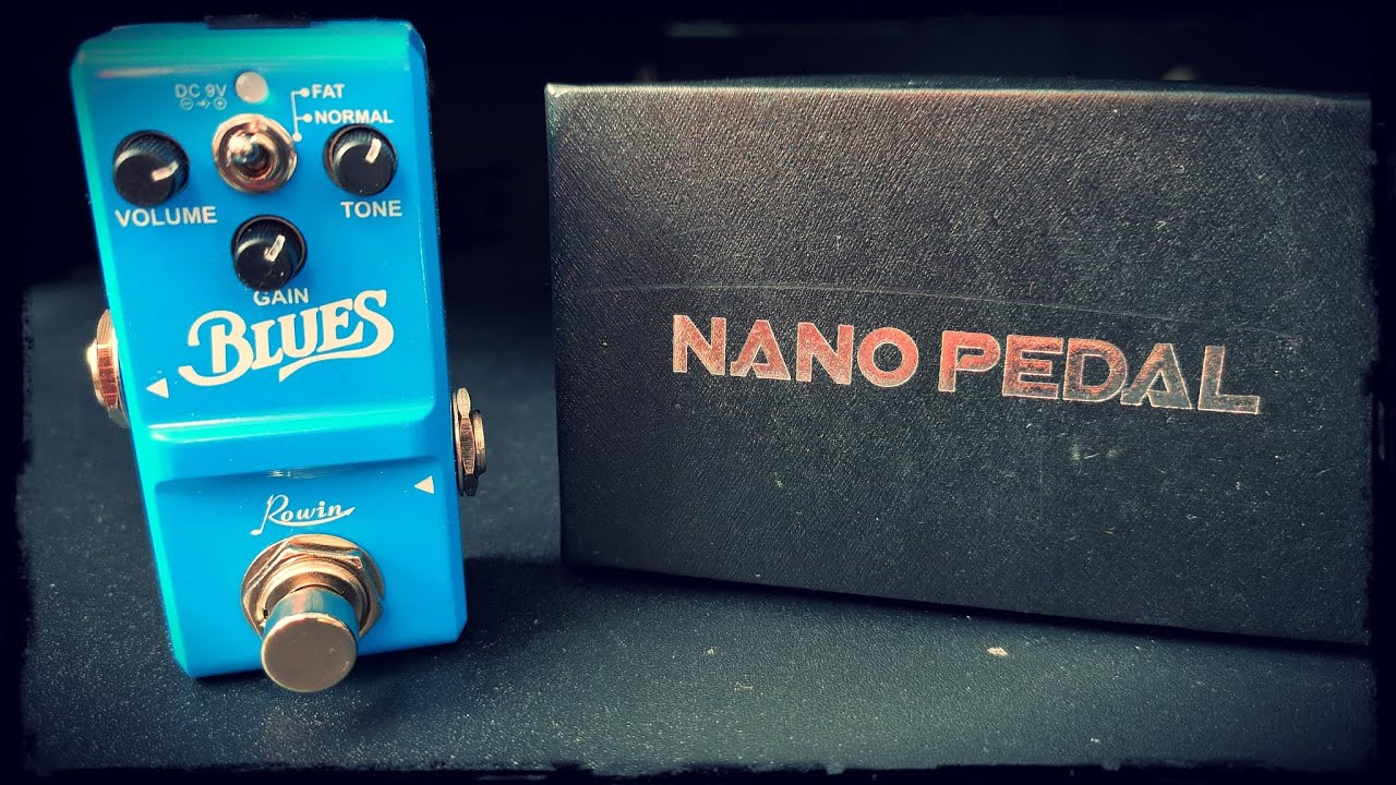 Rowin Blues Drive pedal demo - YouTube
