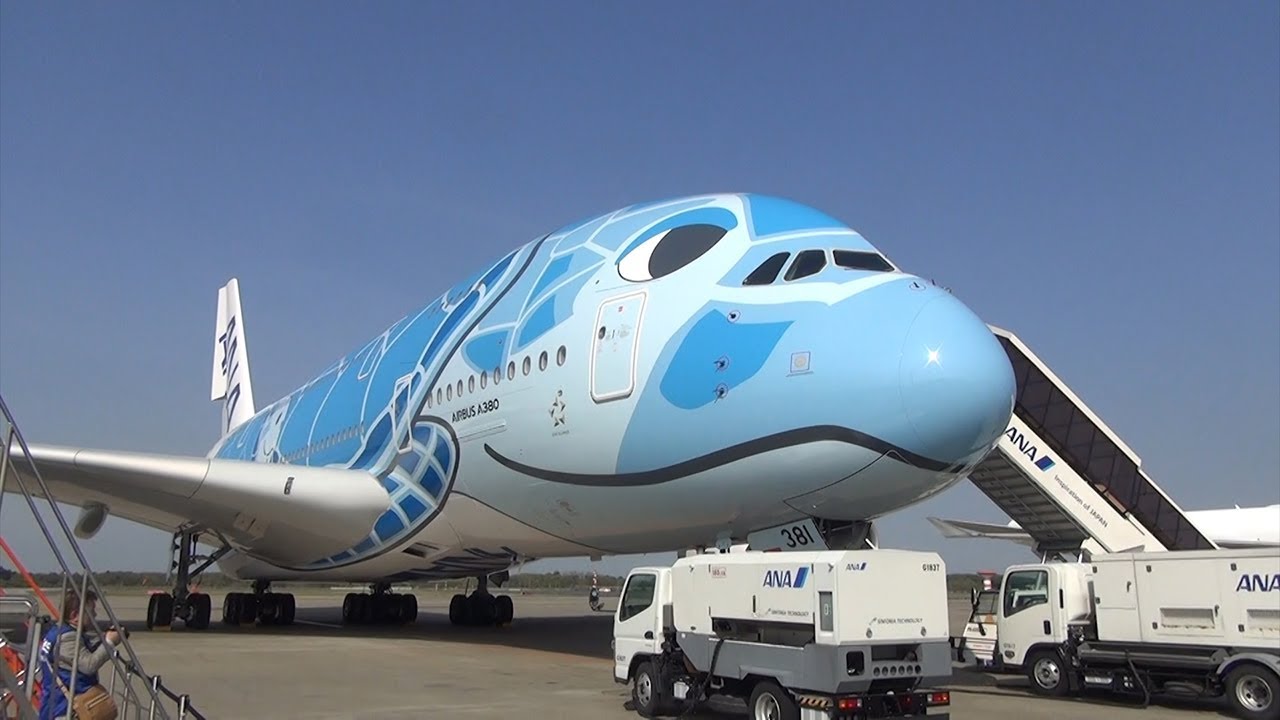 A peek inside ANA's flying 'sea turtle' to Hawaii - YouTube