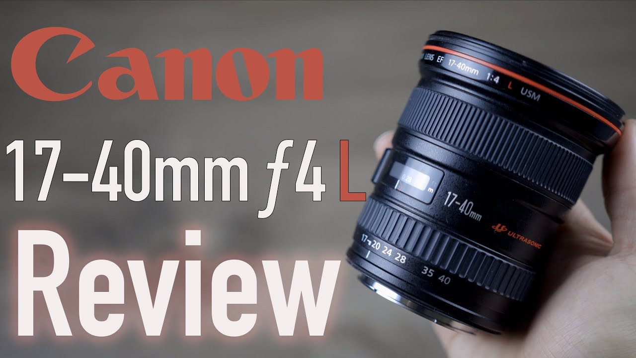 Canon EF 17-40mm F4L USM Lens Review | Wide & Sharp