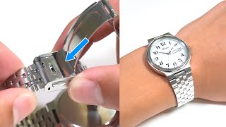 バンドの長さ調節・交換 | シチズンウオッチ オフィシャルサイト