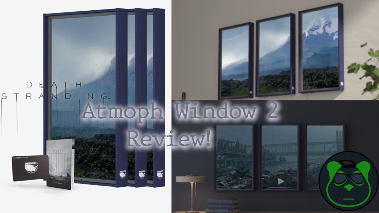Atmoph Window 2 Death Stranding Unboxing & Review - YouTube