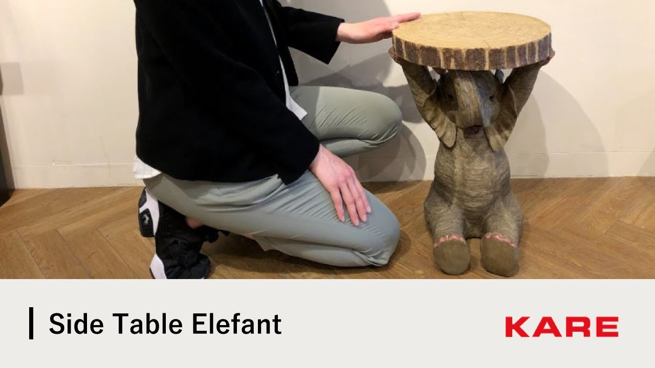 アニマルサイドテーブル エレファント - サイドテーブルの通販