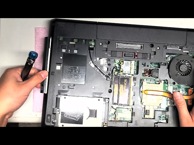 HP ProBook 6560B Disassembly RAM SSD Hard Drive Upgrade Repair
