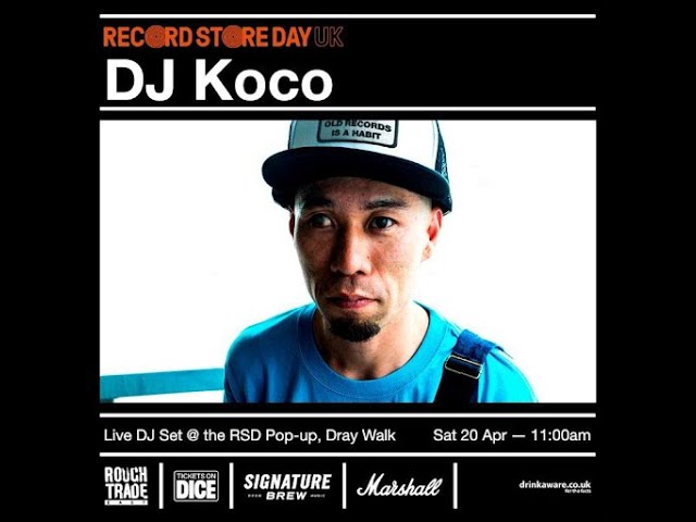 DJ Koco aka Shimokita Live At Rough Trade East London Record Store