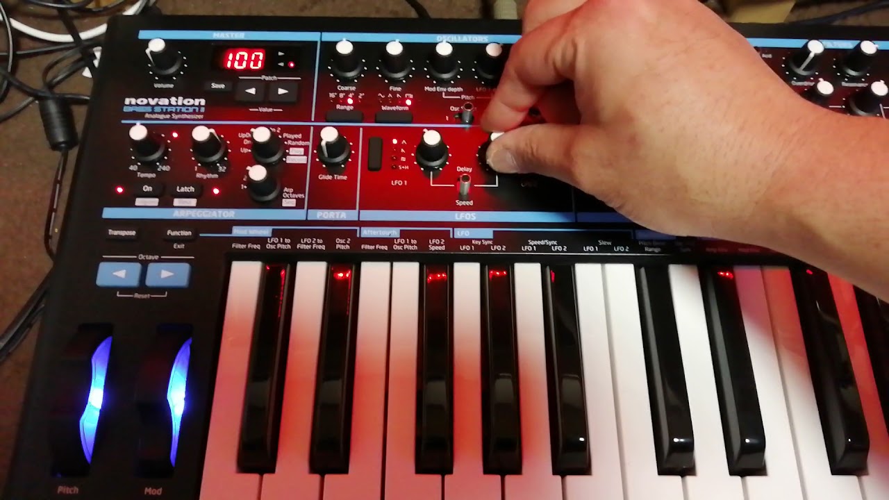 BASS STATION 2 を買ったので取り敢えずアルペジエーターで遊んでみた