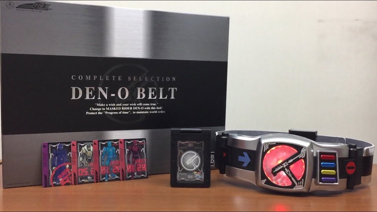 complete selection den-o belt kamen rider den-o henshin belt
