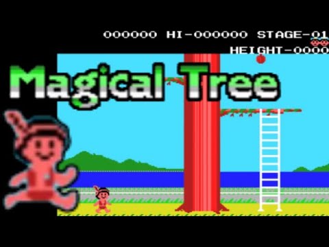 MSX】マジカルツリー【1周クリアまで】(全9面) - YouTube