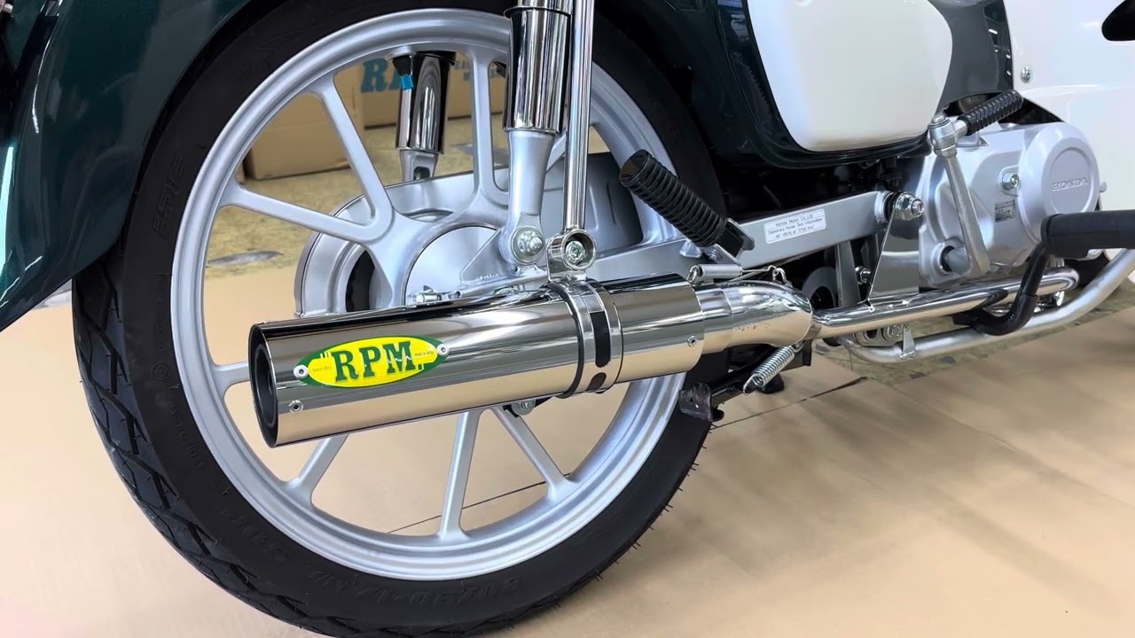 RPMマフラーサウンド】HONDA Super Cub110［8BJ-JA59］RPMマフラー