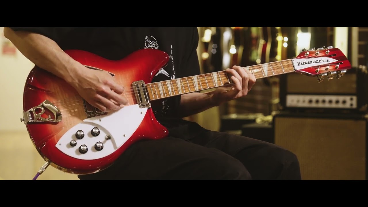 Rickenbacker 360/12V66 Fireglo 2003 - YouTube