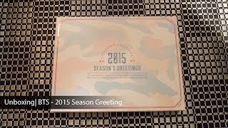 Unboxing | BTS - 2015 Season Greeting - YouTube