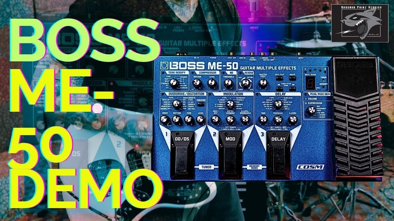 Boss ME-50: The Ultimate Multi-Effects Pedal for Guitarists - YouTube