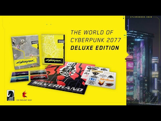 unboxing THE ART OF: The World of Cyberpunk 2077 - Deluxe Edition