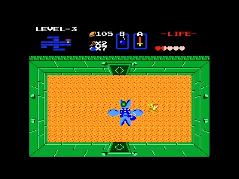 ファミコン】1発で爆散する謎のボス『ゼルダの伝説』#3【レトロゲーム