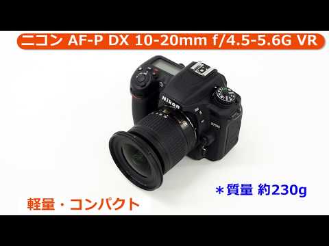 ニコン AF-P DX NIKKOR 10-20mm f/4.5-5.6G VR | 交換レンズ