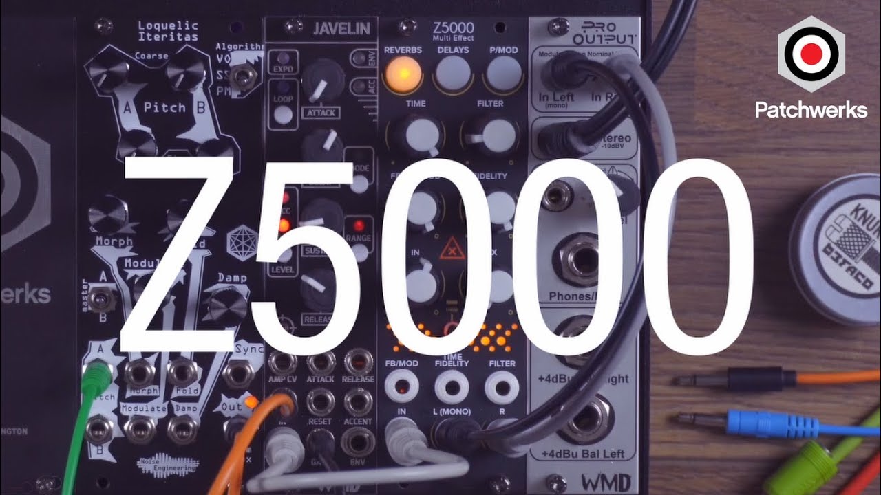 Tip Top Audio Z5000 Sound Demo and Tutorial - YouTube