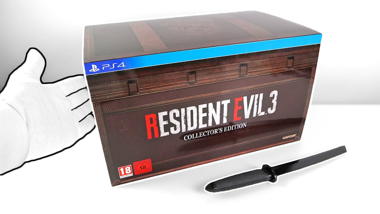Resident Evil 3 Remake Collector's Edition Unboxing (SOLD OUT