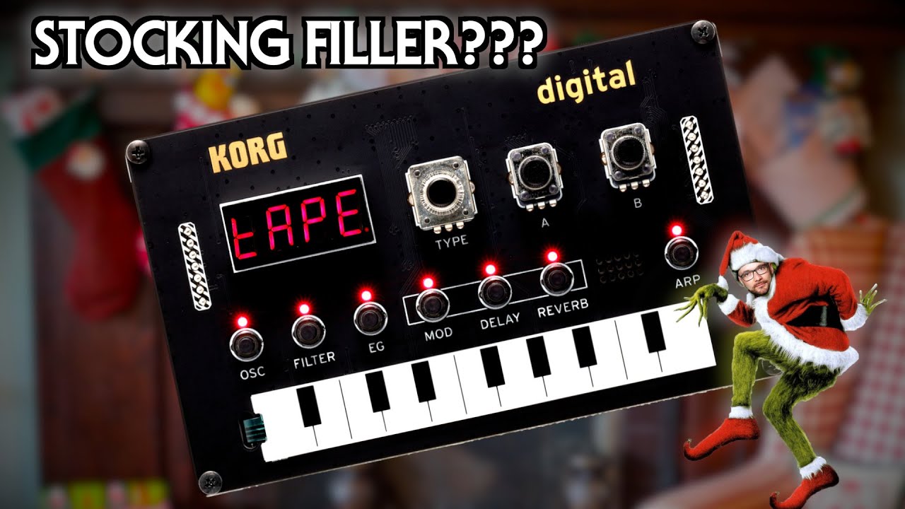 Bad Gear - Korg Nu:Tekt NTS-1 - The Stocking Filler - YouTube