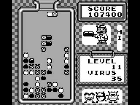 ゲームボーイ ドクターマリオ（SPEED:HI） - YouTube