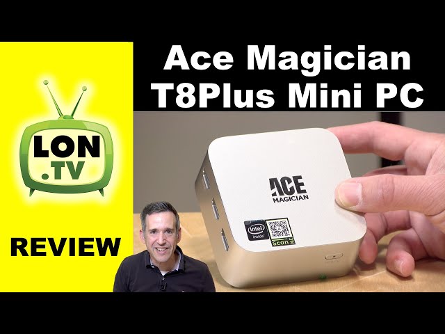 AceMagician Tiny Windows Mini PC Review - T8Plus - YouTube