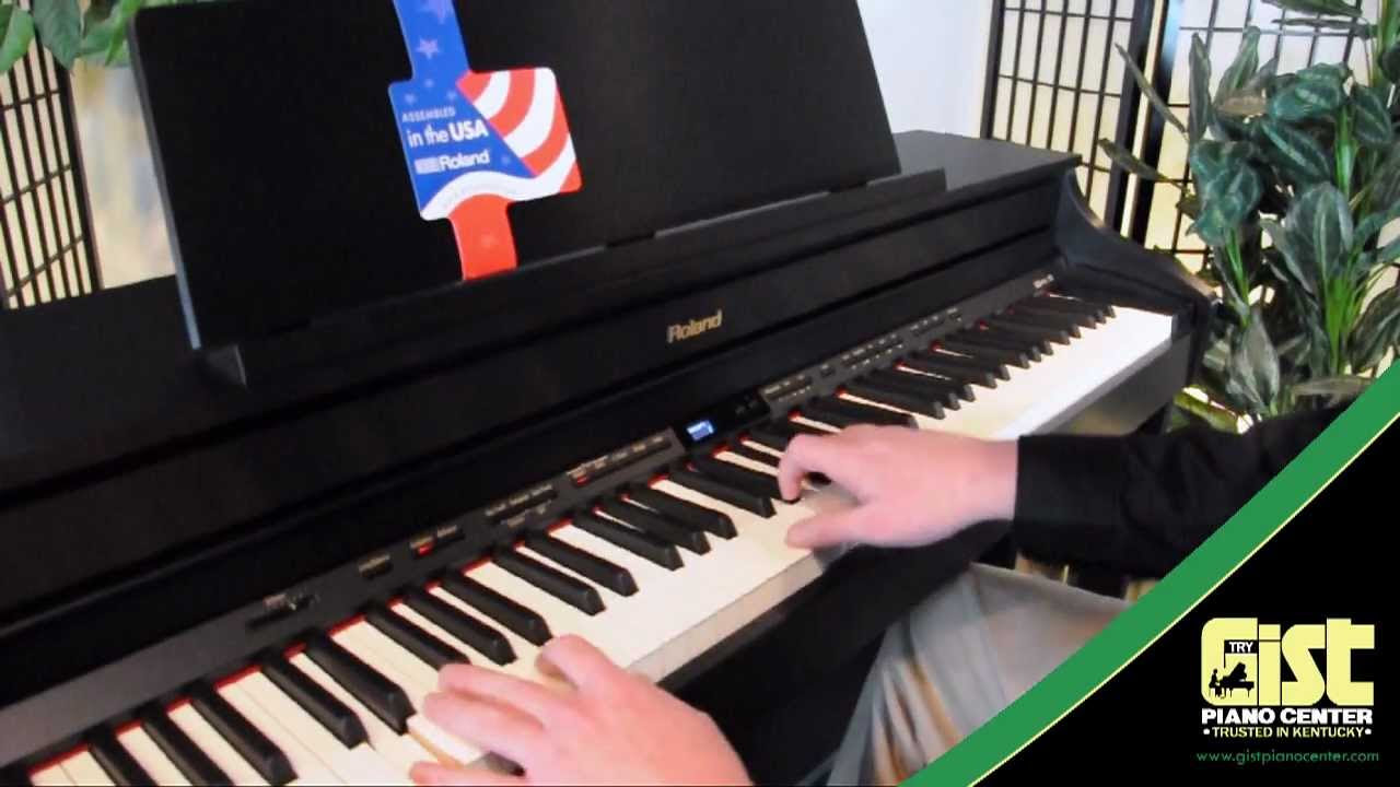 Roland HP-505 Digital Piano 2013 (Discontinued) - YouTube