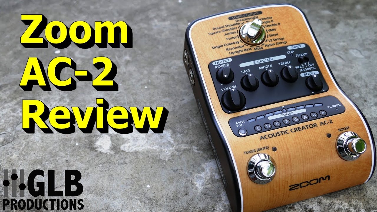 Zoom AC-2 Acoustic Creator review and demo - YouTube