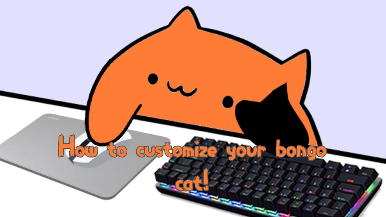How to customize your bongo cat! - YouTube