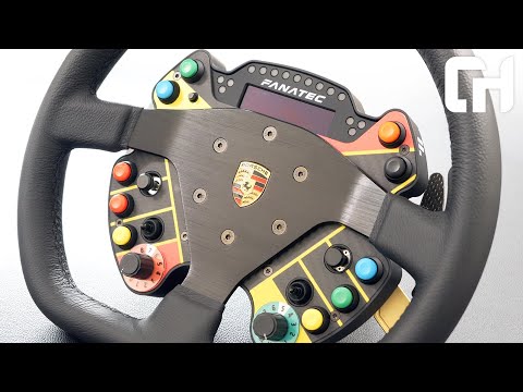 Fanatec Podium Porsche 911 GT3 R Sim Racing Wheel Review - YouTube