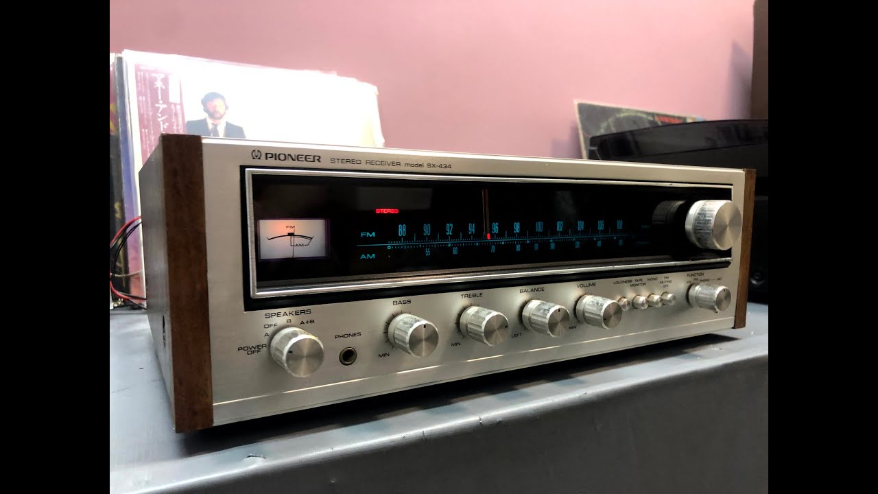 The King of Sound - Pioneer SX-434 Receiver - YouTube