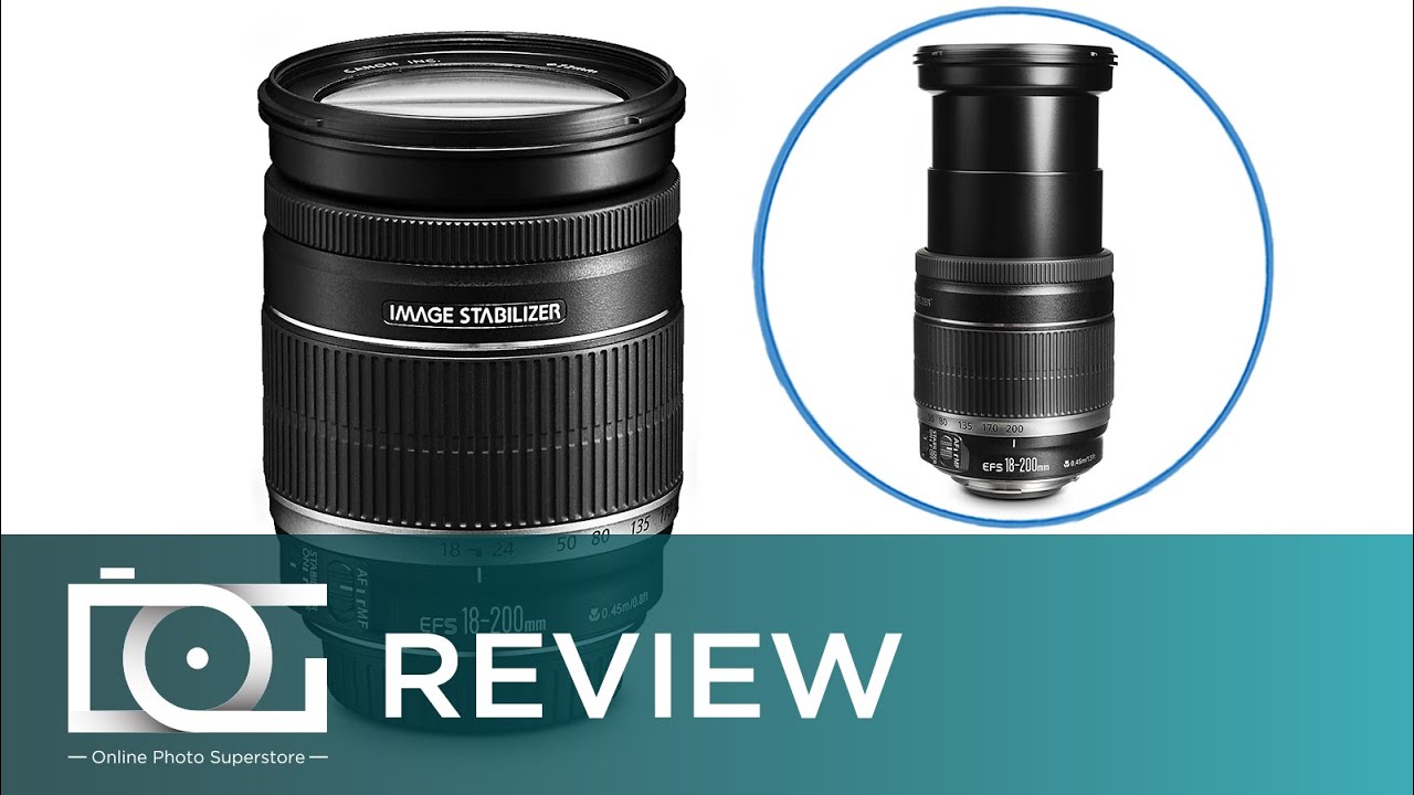 CANON EF-S 18-200mm f/3.5-5.6 IS Lens Standard Zoom Lens for Crop