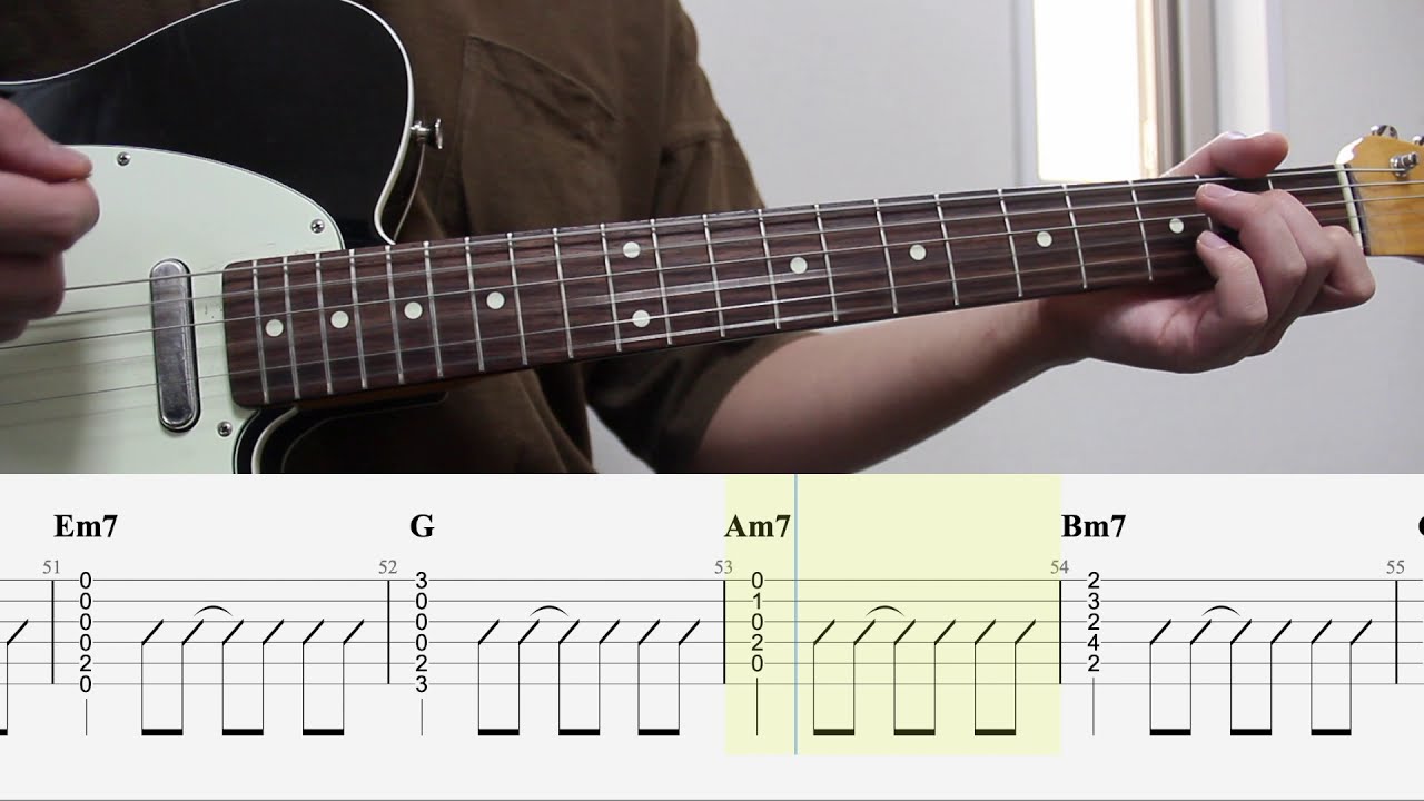 TAB譜付き - しょうへいver.】女神（Athena）- ポルカドットスティング