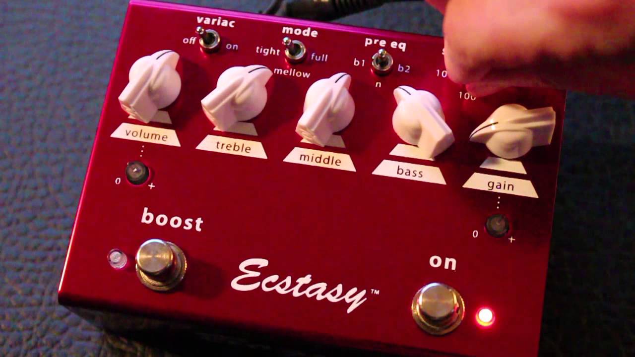 幅広い歪みサウンドが作れる「Bogner Ecstasy Red」レビュー！ | 魔法