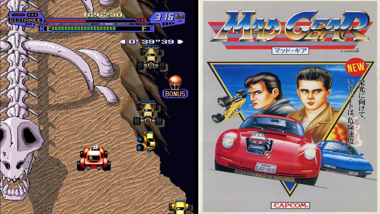 Arcade マッド・ギア / Mad Gear / LED Storm - 1周目 - YouTube