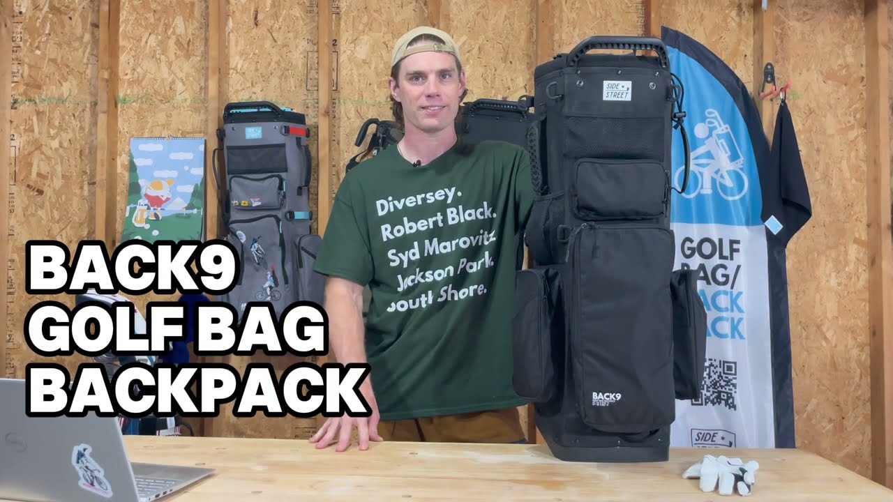 Side Street Golf - Home of the Back9 golf club backpack.