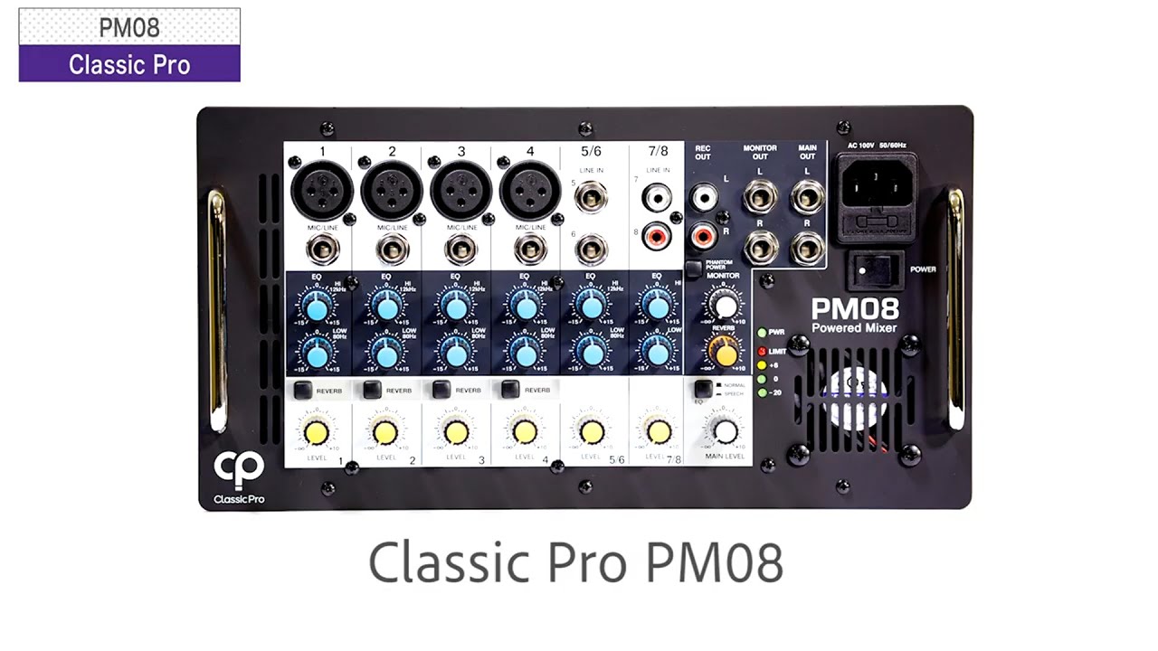 ClassicPro PM08 - YouTube