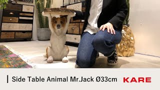 アニマルサイドテーブル ミスタージャック - サイドテーブルの通販