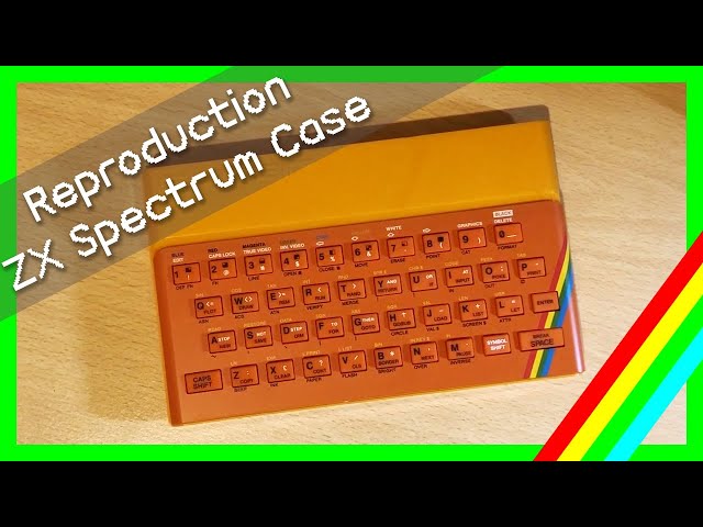 Reproduction Speccy Case - ZX Spectrum 48K - YouTube