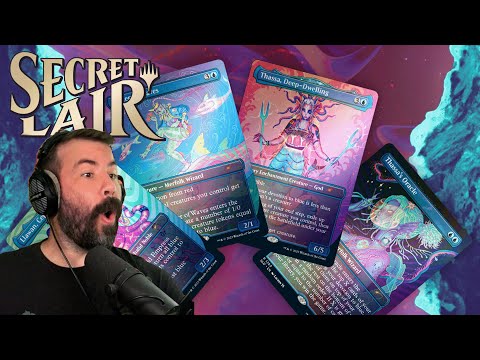 Opening Secret Lair: Cool Ocean Breeze - YouTube