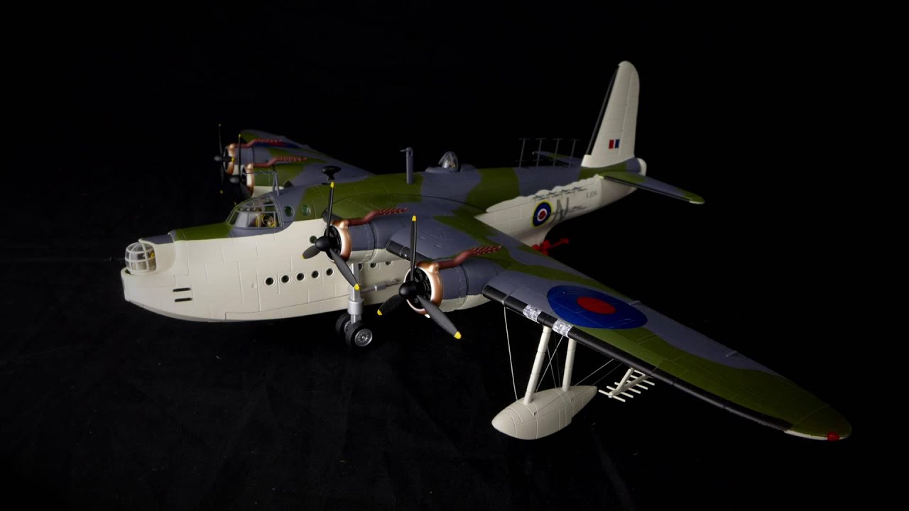 Corgi: Short Sunderland MkIII, EJ134 - YouTube