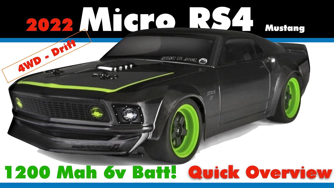 HPI Micro RS4 on Road 1/18 Scale 4WD - Brilliant Design ! - YouTube
