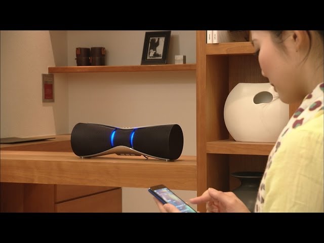 ワイヤレススピーカーシステムGX-BT7のご紹介：シャープ - YouTube