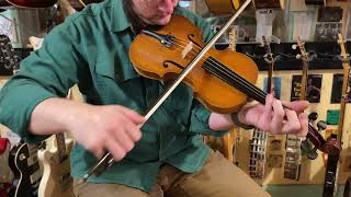 1920s German-made Guarnerius-copy 4/4 violin - YouTube